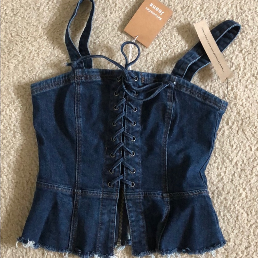 Reformation “Lexi top in size 2!